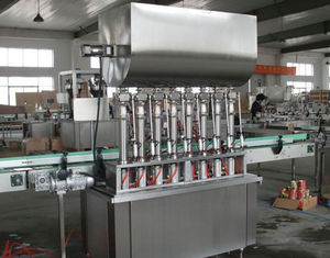 Füllanlage für Farben / Flaschen / automatisch / PLC-gesteuert