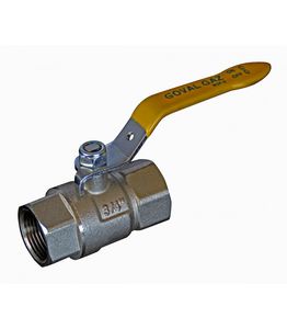 Kugelventil / Hebel / für Wasser / für Gas