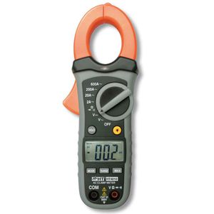 digitales Stromzangen-Multimeter / tragbar / 600 V / 600 A