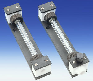 Schwebekörper-Durchflussmesser / für Gas / Kunststoff / im Messrohr