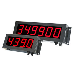LED-Displays / großformatig / 4-stellig / 7 Segmente
