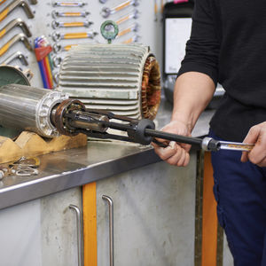 mechanischer Wälzlagerabzieher / manuell / 3 Klauen / für umkehrbare Greifer