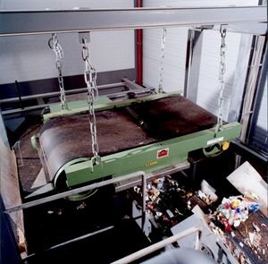 Permanentmagnetabscheider / Metall / zur Abwasserbehandlung / hängend