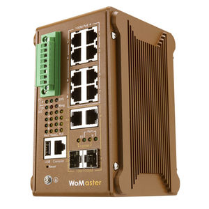 Ethernet-Switch / managed / 10 Ports / Netzwerkschicht 2 / Gigabit-Ethernet