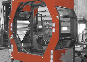 Orbital-Stretchwickler / halbautomatisch / mit Stretchfolie