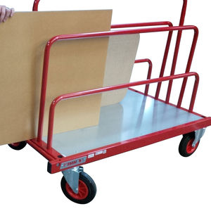 Transportwagen / für Platten / für Glas / mit Lenkrolle