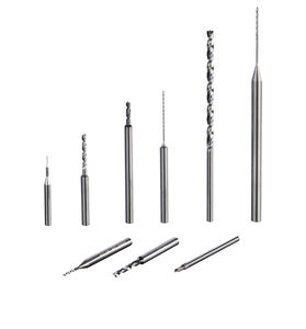 Vollmetall-Bohrer / Hartmetall / Mikro / Spiral