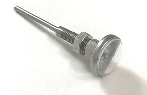 Bimetall-Thermometer / analog / tragbar / Edelstahl