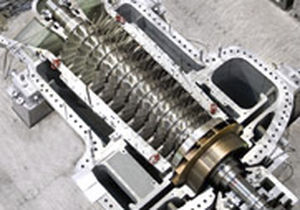 Luftkompressor / stationär / dieselbetrieben / geschmiert