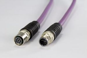 Daten-Glasfaserkabel / XLR / IP67 / flexibel