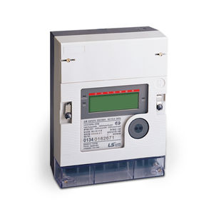 wandmontierter Elektrischer Energiezähler / mit LCD-Display