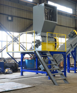 Recyclinganlage für Kunststoff-Folien / PET / für PE / für Kunststofffolien