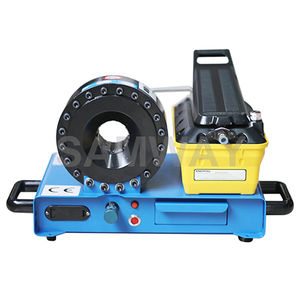 Crimpmaschine für Hydraulikschläuche / automatisch / pneumatisch / kompakt