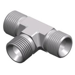 Gewindeanschluss / T / hydraulisch / außen