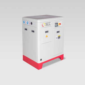 Luftkompressor / stationär / elektrisch / Schrauben
