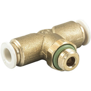 Anschluss für die Lebensmittelindustrie / Push-in / T / hydraulisch