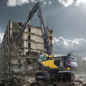Bagger / großen Abmessungen / auf Raupen / für Baustelle / Diesel
