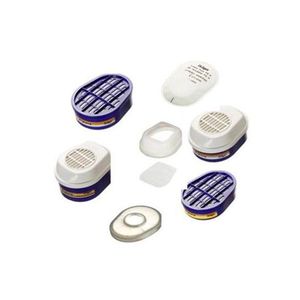 Gas-Filter / mit Sieb / für Atemschutzmasken