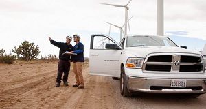 Offshore-Windkraftanlage / für starke Winde