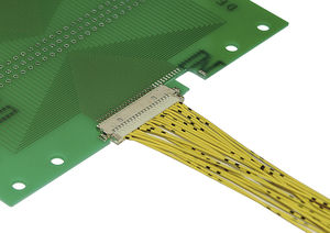 Steckkarte-Steckverbinder / Kabel-Leiterplatten / Koaxial / Parallel