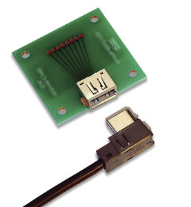 RF-Steckverbinder / USB / rechteckig / Bolzen