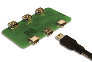 PCB-Steckverbinder / USB / SMT / Parallel