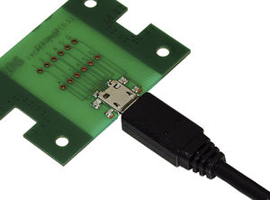 Steckkarte-Steckverbinder / USB / SMT / Parallel