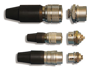 Rundsteckverbinder / Jack / PCB