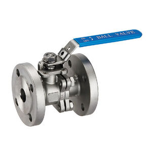 Kugelventil / Hebel / Flansch / 2-teilig