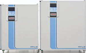 Labor-Inkubator / mit natürlicher Konvektion / digital / CO2
