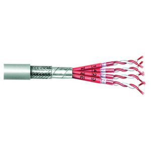 Daten-Stromkabel / isoliert / geschirmt / Twisted-Pair