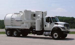 Sauglader-LKW / 3-Achsen