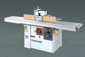 Kombinierte Fräse und Formatkreissäge / für Holz