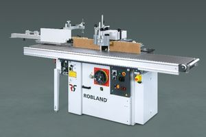 Kombinierte Fräse und Formatkreissäge / für Holz