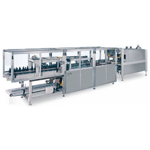automatische Schrumpffolienverpackungsmaschine / für Flaschen / für Schachteln / für Schrumpffolienverpackung