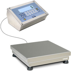 Multifunktionswaage / mit LCD-Display / Edelstahl / wasserdicht
