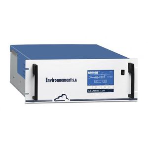 Methan-Analysator / für Abgas / Gesamt-Kohlenwasserstoff / Benchtop