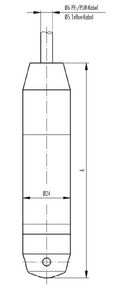 piezoresistiver Niveautransmitter / für Flüssigkeiten / für Wasser / Edelstahl