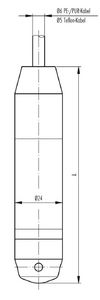 piezoresistiver Niveautransmitter / für Flüssigkeiten / für Wasser / Edelstahl
