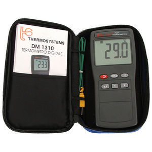 Thermometer mit Thermoelement / digital / tragbar / für Industrieanwendungen