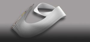 Versorgungs-Stromkabel / Daten / flach / Hoch-flexible