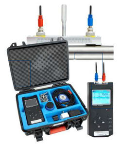 Durchflussmesser / Ultraschall mit Durchlaufdauer / für Wasser / für Chemikalien / Abwasser