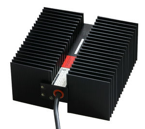 Heizwiderstand mit natürlicher Konvektion / Lamellen / aus anodisiertem Aluminium / Aluminiumprofil