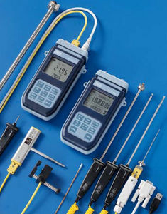 Thermometer mit Thermoelement / digital / tragbar / mit integriertem Drucker