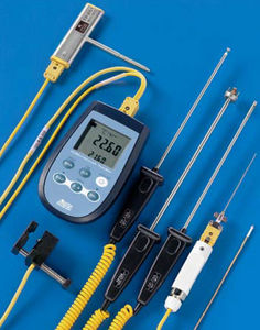 Thermometer mit Thermoelement / digital / tragbar / 2-Kanal