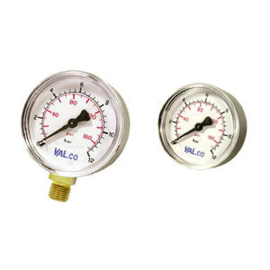 analoges Manometer / Rohrfeder / Prozess / für Gas