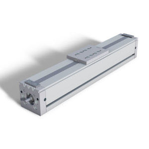 Kugelgewindespindel-Linearmodul / geführt / Aluminiumprofil / 1-Achs