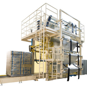 automatische Haubenmaschine / mit Stretchfolie / vertikal / Karton