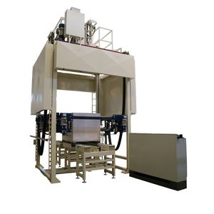 automatische Haubenmaschine / mit Stretchfolie / vertikal / vertikal