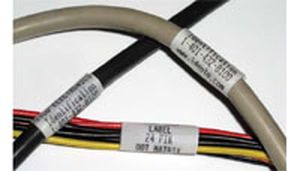Etikett / Werkseitig beschichtete kennzeichnung / für Kabel